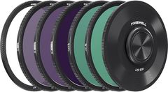 Freewell M2 磁気クイックスワップ 5枚パック 67mm ND8、ND64、ND1000、CPL & UVフィルター