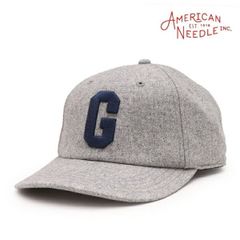 ★入手困難★人気 アメリカンニードル【AMERICAN NEEDLE】ホームステッド・グレイズ ウール キャップ グレー 送料無料 am-wool-grays-cap