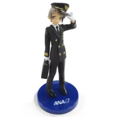 【中古】食玩 トレーディングフィギュア パイロット(ジャケット) 「ANAユニフォームコレクション2」 