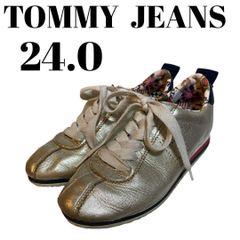 トミージーンズ　TOMMY JEANS 24.0　レディース　スニーカー