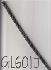 シフト 協栄製作所 SHIFT グラファイトワイパーラバー graphite wiper rubber GL601J 8.6mm幅600mm用 1本 GL-601J
