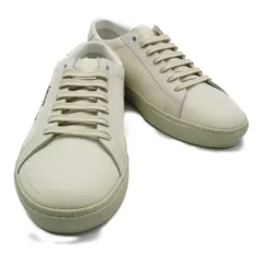 サンローラン SAINT LAURENT スニーカー スニーカー 610648GUP10911336.5 クリーム コットン レザー スニーカー レディース 未使用のサムネイル