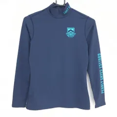 パーリーゲイツ ハイネック 長袖インナーシャツ 首元、両腕ロゴ PG ATHL