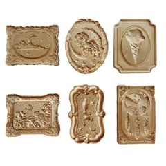 【人気商品】シーリングスタンプ シーリングスタンプ (6個入り)手芸用品 シーリングスタンプ 誕生日の封筒の装飾 シーリングスタンプ シーリングスタンプ ワックスプリント ヘッド 手作り ヘッド ヘッド 様々なスタイルに対応 スタンプ スタンプ 復古風 クリス