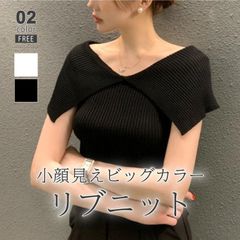 ビッグカラー トップス ノースリーブ ニット vネック サマー ニットトップス レディース ノースリーブニット リブニット ケープ デコルテ サマーニット ケープカラー 無地 二の腕カバー オフィスカジュアル きれいめ 春夏 春 夏 xzzongsi77