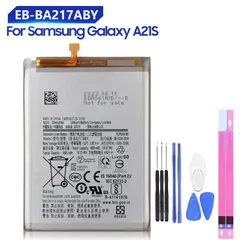 送料無料 純正同等新品 SAMSUNG Galaxy A21s バッテリー EB-BA217ABY SM-A217F 携帯電話のバッテリー 電池パック交換 内蔵battery 両面テープ 修理工具付き