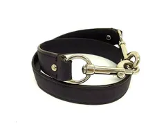 ■美品■ COACH コーチ レザー バッグ用 ショルダーストラップ 肩掛け レディース パープル系 BF9173