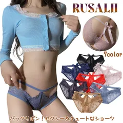 【wylx-3041】バックリボンショーツ パンツ レディース インナー ショーツ 下着 パンティー セクシーランジェリー セクシー ランジェリー ベビードール  コスプレ Tバック パンティー tバック バックリボン 総レース リボン バレンタイン