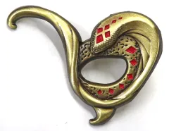 【中古】バッジ・ピンズ ジャミル・バイパー 「ディズニー ツイステッドワンダーランド グロリアス・マスカレード ～紅蓮の花と救いの鐘～ ピンズコレクション(マスカレードドレスver.)」