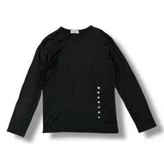 Yohji Yamamoto pour homme スタッフ長袖カットソー yohji yamamoto - pour homme | 耳使い肩章ロングJ / ロング