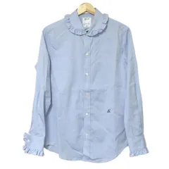 MADISONBLUE/マディソンブルー】ROUND COLLAR FRILL SH L.OX