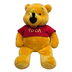 9 S98247  Disney ディズニー くまのプーさん 特大 ぬいぐるみ ミツバチ付き 大きいサイズ 置物