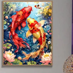 2025年最新】錦鯉 絵画の人気アイテム - メルカリ
