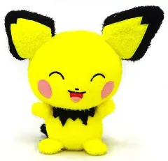 【中古】ぬいぐるみ ピチュー ポケぎゅっと でっかいぬいぐるみ～ピチュー・デデンネ～ 「ポケットモンスター」