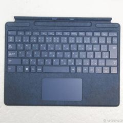 〔中古品〕 Surface Pro 13 インチ キーボード (ペン収納付き／スリム ペン別売り) サファイア 8XA-00233【262】