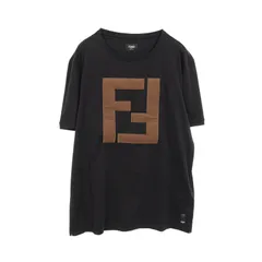 フェンディ FENDI カットソー FFロゴ コットン Tシャツ メンズ Used Aのサムネイル