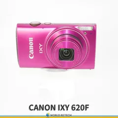 【美品！動作確認済】キャノン IXY620F オールドコンデジ　人気のピンク 動作確認済 美品 CANON IXY 620F Wi-Fi搭載 デジカメ ピンク