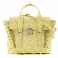 3.1 フィリップリム 3.1 phillip lim ハンドバッグ ショルダーバッグ 2way レザー 黄 イエロー /AN10のサムネイル