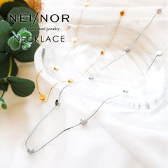 【新品】 Nei/nor ネックレス 首飾り お肌に優しい つけっぱなしok サージカルステンレス 316L ジェンダーレス ファッション アクセサリー 錆に強い 変色しにくい スキンジュエリー 贈り物 プレゼント