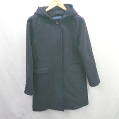M'S GRACY フード付きグレーロングコート 40 - メルカリ