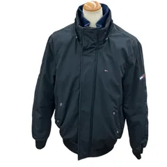 186004　現状品　Tommy Hilfiger トミーヒルフィガー　ジャケット　ブラック　Sサイズのサムネイル