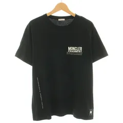 モンクレール ●MONCLER x FRGMT●コラボ ロゴ コットンTシャツ 限定コラボ【MONCLER x FRGMT】バックロゴTシャツ☆2色