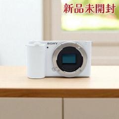 SONY ソニー ミラーレス一眼カメラ VLOGCAM ZV-E10 W ホワイト APS-Cセンサー搭載モデル