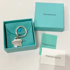 【希少】TIFFANY&Co. スター　ボックス　キーリング TIFFANY&Co. ティファニー スターモチーフ キーリング