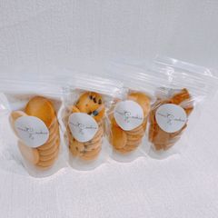 4種60枚手作りクッキーよつ葉バター使用monCookie(モンクッキー)