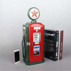 置物 オブジェ ガソリンスタンド タンク おしゃれ レトロ ブリキ ミニチュア リアル バリエーション インテリア 給油タンク かわいい カラフル 懐かしい 繊細なつくり リビング 玄関 コレクター