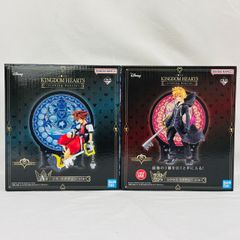 未開封 一番くじ キングダムハーツ A賞 ソラ ラストワン賞 ロクサス 2個 まとめ セット / KINGDOM HEARTS スタチュー フィギュア