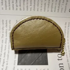 小物入れ レザーケース　ハンドメイド本革 手芸