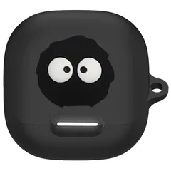 (ブラック3) NC対応 4 4 4 Liberty Liberty Liberty Soundcore Soundcore Soundcore カラビナ付き 保護ケース シリコン 軽量 防塵 防水 耐衝撃 キズ防止 落下防止 イヤホンカバー 装着充電可能 カ