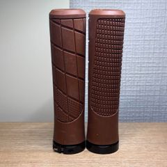 [新品]ロックオン式グリップ　ブラウンカラー