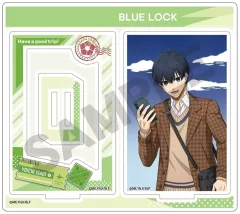 【中古】アクリルスタンド・アクリルパネル 潔世一 フレームアクリルスタンド 旅行 「ブルーロック」