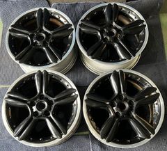 ☆送料無料☆BMW MINI R60 クロスオーバー 純正 18インチ ホイール4本 7.5J 52 PCD120 ハブ径約72    No.623