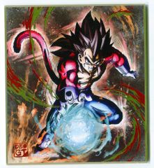 BANDAI ドラゴンボール色紙ART RAGING2/2638079 超サイヤ人4 ベジータ 5