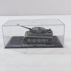 ディアゴスティーニ Altaya製 1/72スケール ダイキャストモデル Pz.Kpfw. VI Tiger Ausf. E (Sd.Kfz. 181)  第13戦車連隊 グロースドイッチュラント 戦車 ミリタリー 模型 プラモデル