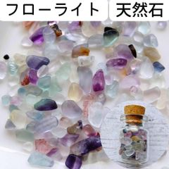 フローライトさざれ石 100g 細石 蛍石 天才の石 パワーストーンn