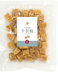 【イーオロシー】北海道産 干貝柱 割れB2 ホタテ干し貝柱, オホーツク海産, 上級品, 100g 【M95】