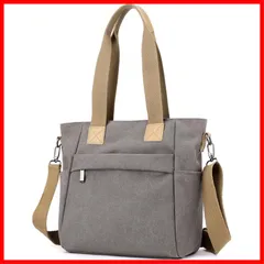 【迅速】mnk トートバッグ レディース 小さめ キャンパス ショルダーバッグ 手提げカバン 肩がけ 斜め掛け 通勤 通学 旅行