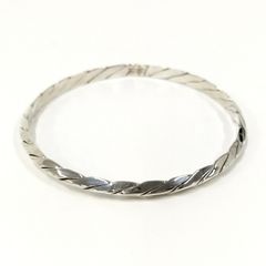 TIFFANY&Co. バングル ナイフエッジ ツイスト スターリング シルバー 925 SV925
