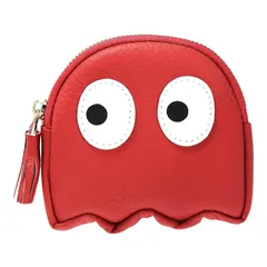 【新品】 小銭入れ コインケース ミニポーチ 小物入れ ミニ財布 高級本革 レザー MIKKA (レッド) 0