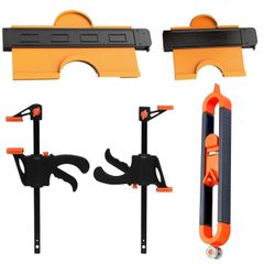 型取りゲージ ロック付き 型どりゲージ コンターゲージ 曲線定規 diy 工具 セット (5個セット) コンツアーゲージツール 形状 測定器 型取り ゲージ コンツアーゲージ 輪郭ゲージ ケガキ工具 ケガキゲージ スクライビング定規 測定工具 輪郭コピー