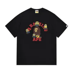 希少A BATHING APE / StüssyコラボシャークTシャツ 半袖 S STUSSY × A BATHING APE シャークTシャツ | Pay ID
