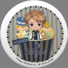 【中古】バッジ・ピンズ(キャラクター) 鳴上嵐 缶バッジ 「一番カフェ×あんさんぶるスターズ! ～祝☆ファーストライブ開催!～ オリジナル缶バッジくじ」 B賞