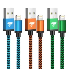 【数量限定】Pro Max iPhone14 Plus 急速充電 13 3本セット 12 アイフォン充電ケーブル 11 MFi認証 XS lightningケーブル XR 充電コード 8 Aioneus 7 ケーブル 6 充電器 SE iPhone iPad