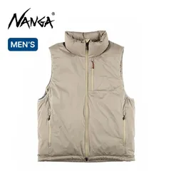 【新品】NANGA ナンガ オーロラテックススタンドカラーダウンベスト ND2441-1N010 ベージュ