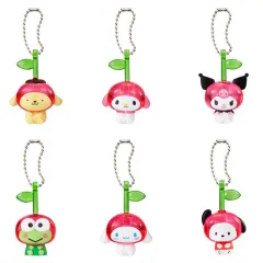 【中古】キーホルダー 全6種セット 「サンリオキャラクターズ なかよしさくらんぼスイング」