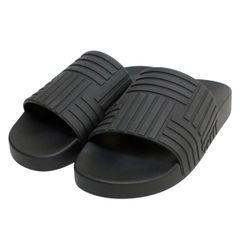 3 BOTTEGA VENETA ボッテガヴェネタ 690105 V1060 1000 ブラック サンダル シャワーサンダル size 39